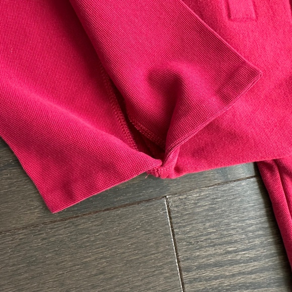 Red Nike Embossed Logo Cropped Dri-Fit Crewneck Sweatshirt Small - Picture 11 of 15